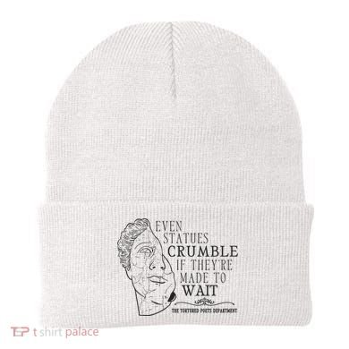 Even Statues Crumble If They Are Made To Wait Ttpd Beanie