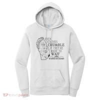 Even Statues Crumble If They Are Made To Wait Ttpd Women's Hoodie thumb 0