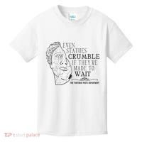 Even Statues Crumble If They Are Made To Wait Ttpd Kids T-Shirt thumb 0