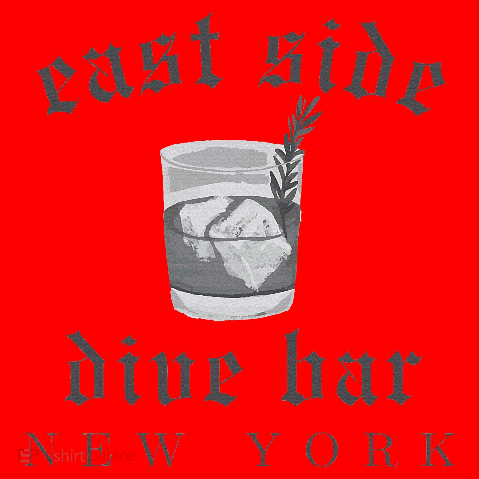 East Side Dive Bar New York Santa Hat