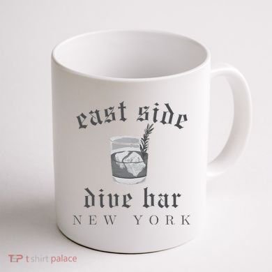 East Side Dive Bar New York Coffee Mug back