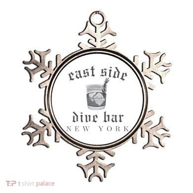 East Side Dive Bar New York Ornament