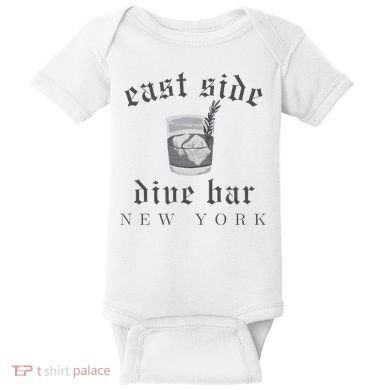 East Side Dive Bar New York Baby Bodysuit
