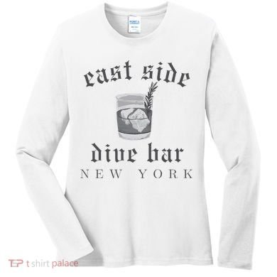 East Side Dive Bar New York Women's Long Sleeve Shirt