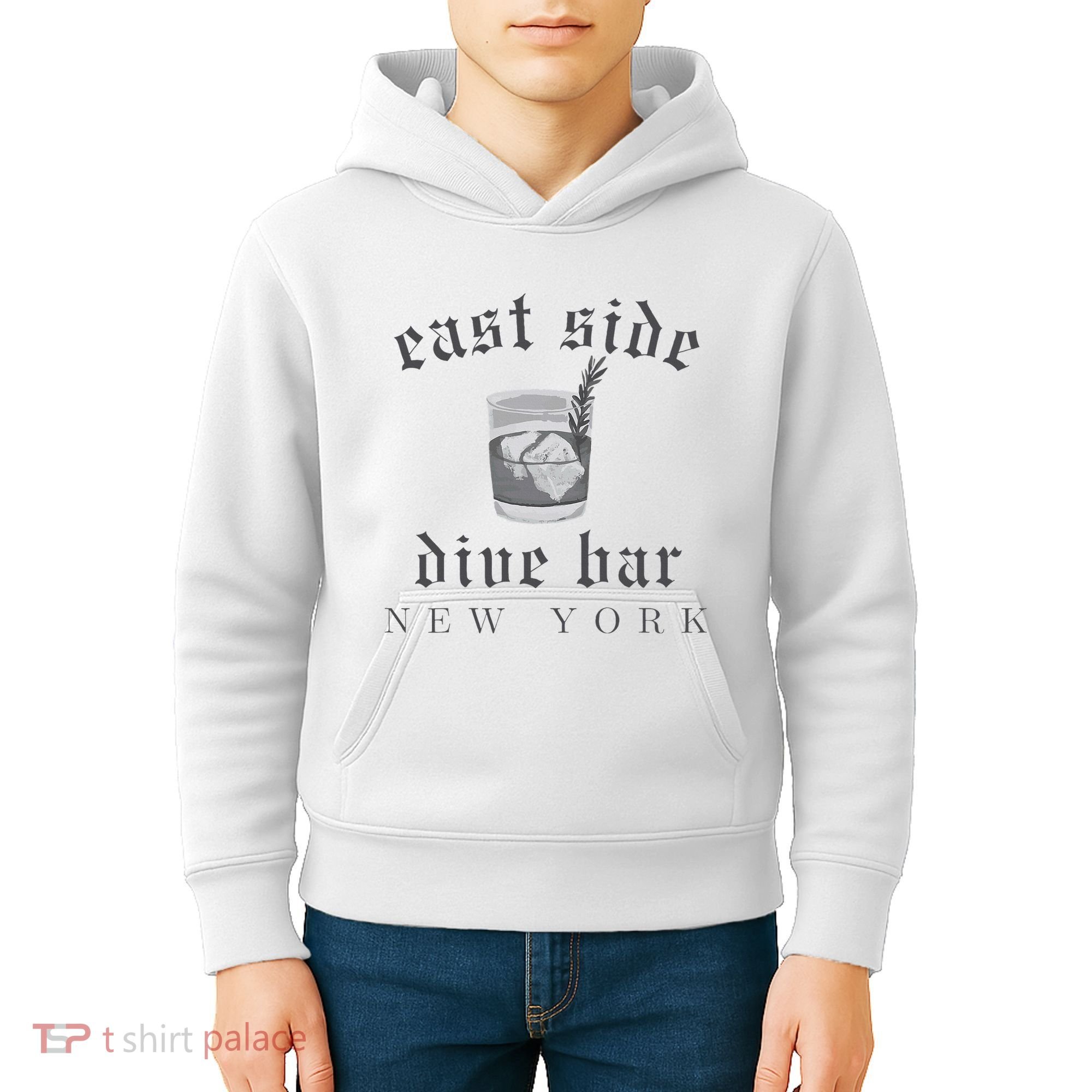 East Side Dive Bar New York Kids Hoodie
