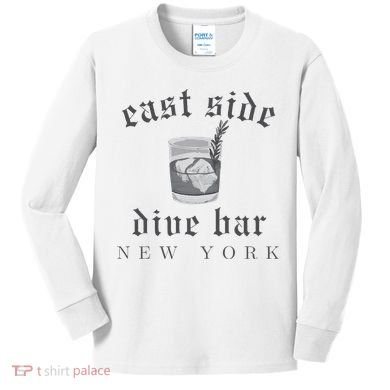 East Side Dive Bar New York Kids Long Sleeve Shirt