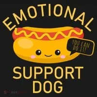 Emotional Support Dog Bucket Hat thumb 4