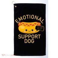 Emotional Support Dog Golf Towel thumb 0