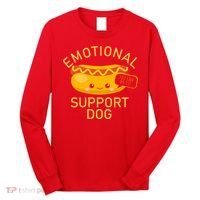 Emotional Support Dog Long Sleeve Shirt thumb 0
