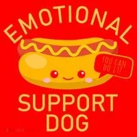 Emotional Support Dog Sweatshirt thumb 3