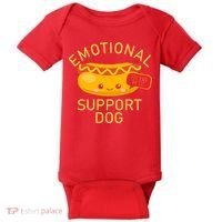 Emotional Support Dog Baby Bodysuit thumb 0