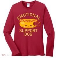 Emotional Support Dog Women's Long Sleeve Shirt thumb 0