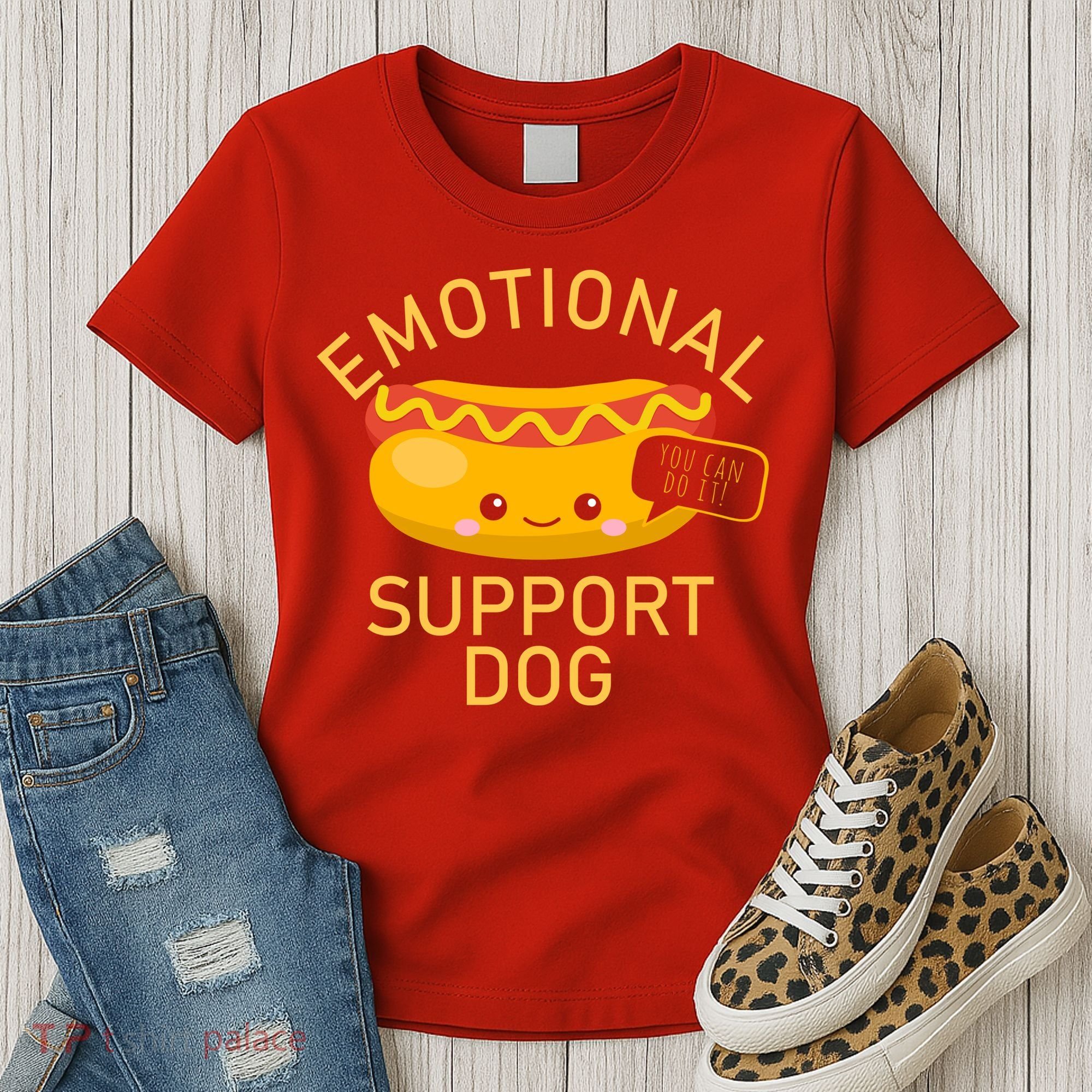 Emotional Support Dog Women's T-Shirt