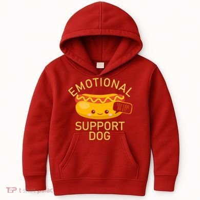Emotional Support Dog Kids Hoodie