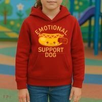 Emotional Support Dog Kids Hoodie thumb 3