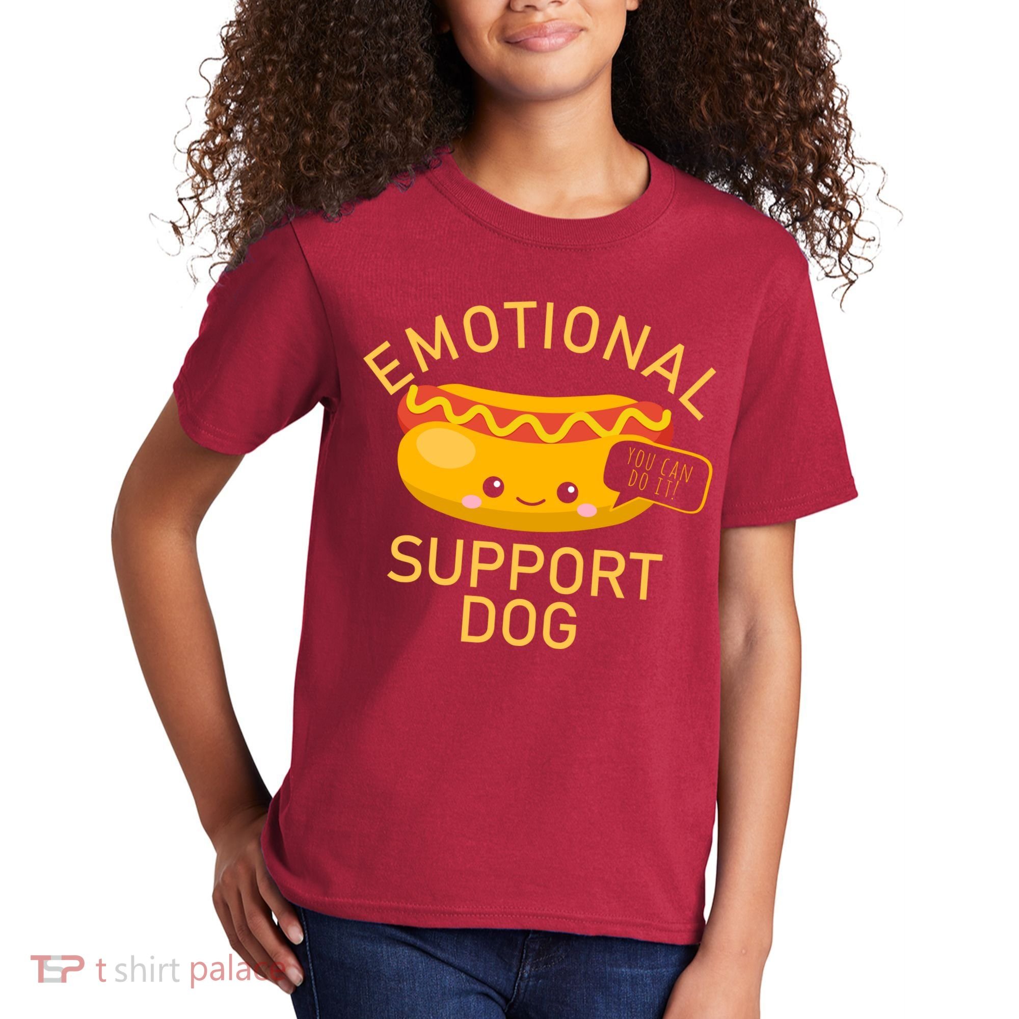 Emotional Support Dog Kids T-Shirt