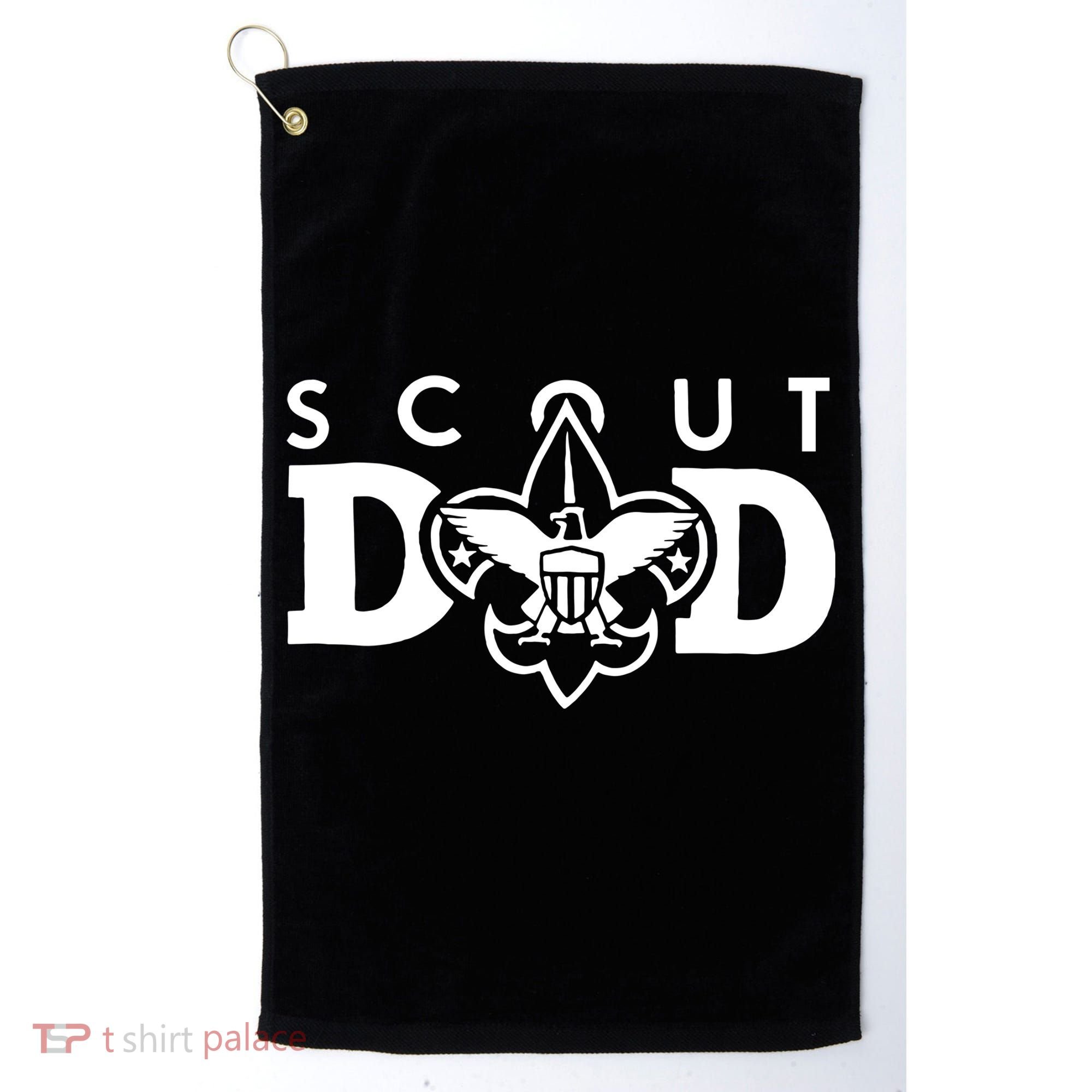 Eagle Scout Dad Golf Towel