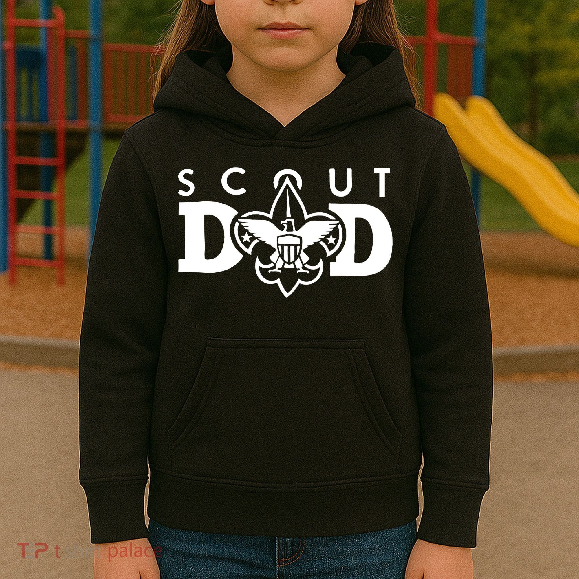 Eagle Scout Dad Kids Hoodie