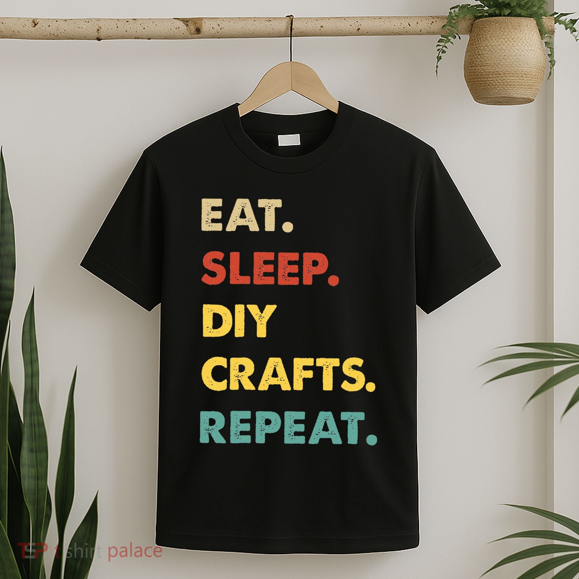 Eat Sleep Diycrafts Repeat Funny Diycrafts Lover T-Shirt