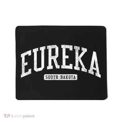 Eureka South Dakota Sd Js03 College University Style Mousepad