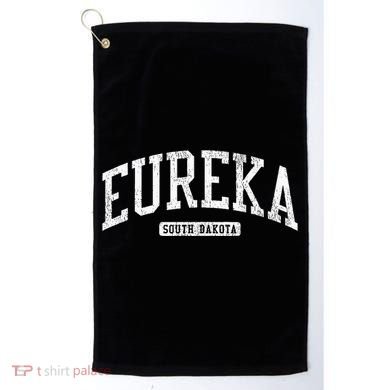 Eureka South Dakota Sd Js03 College University Style Golf Towel