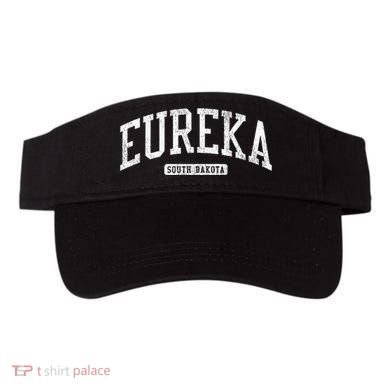 Eureka South Dakota Sd Js03 College University Style Visor