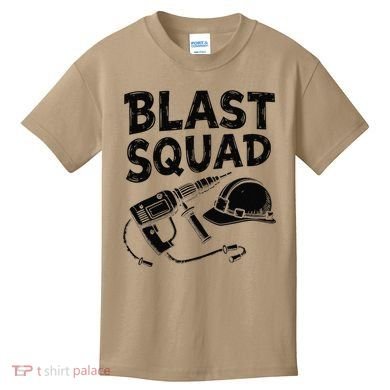 Explosives Squad Deconstruction Construction Demolitionist Kids T-Shirt