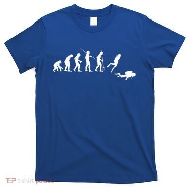 Evolution Scuba Diving Ocean Sea Diving Lover Scuba Diving Meaningful Gift T-Shirt