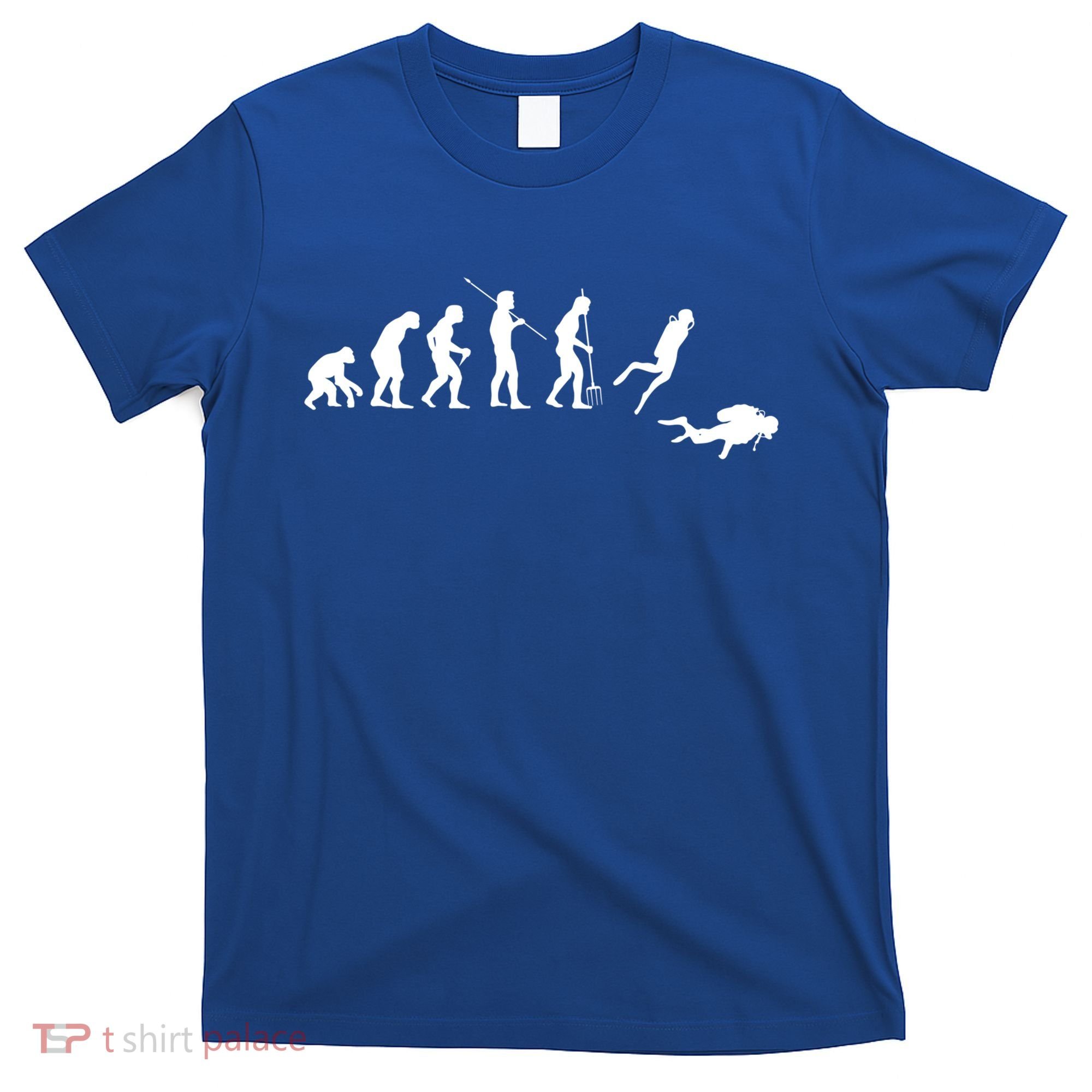 Evolution Scuba Diving Ocean Sea Diving Lover Scuba Diving Meaningful Gift T-Shirt