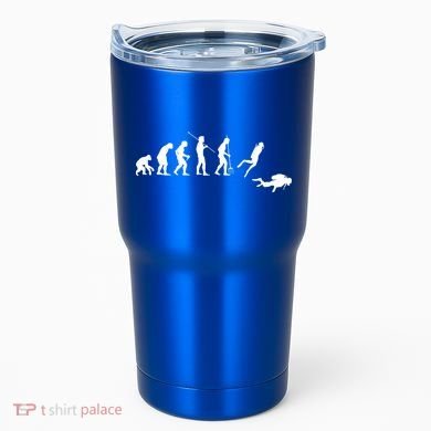 Evolution Scuba Diving Ocean Sea Diving Lover Scuba Diving Meaningful Gift Tumbler