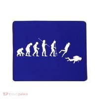 Evolution Scuba Diving Ocean Sea Diving Lover Scuba Diving Meaningful Gift Mousepad thumb 0