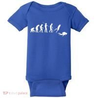 Evolution Scuba Diving Ocean Sea Diving Lover Scuba Diving Meaningful Gift Baby Bodysuit thumb 0