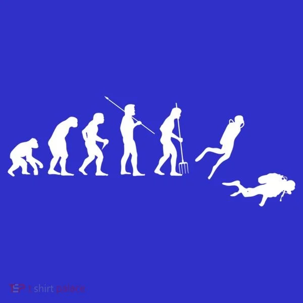 Evolution Scuba Diving Ocean Sea Diving Lover Scuba Diving Meaningful Gift Baby Bodysuit