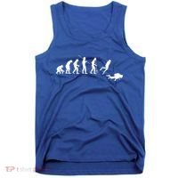 Evolution Scuba Diving Ocean Sea Diving Lover Scuba Diving Meaningful Gift Tank Top thumb 0