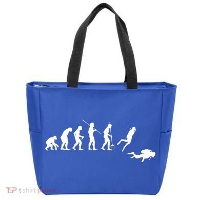 Evolution Scuba Diving Ocean Sea Diving Lover Scuba Diving Meaningful Gift Tote Bag
