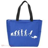 Evolution Scuba Diving Ocean Sea Diving Lover Scuba Diving Meaningful Gift Tote Bag thumb 0