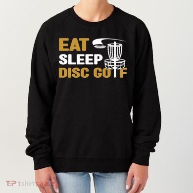 Eat Sleep Disc Golf Frolf Disc Golf Tee Women's Sweatshirt