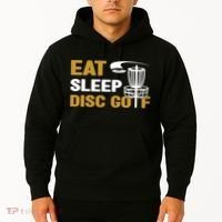 Eat Sleep Disc Golf Frolf Disc Golf Tee Hoodie thumb 2