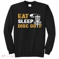 Eat Sleep Disc Golf Frolf Disc Golf Tee Sweatshirt thumb 0