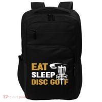 Eat Sleep Disc Golf Frolf Disc Golf Tee Impact Tech Backpack thumb 0