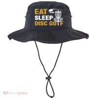 Eat Sleep Disc Golf Frolf Disc Golf Tee Bucket Hat thumb 0