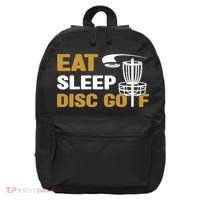 Eat Sleep Disc Golf Frolf Disc Golf Tee 16 in Basic Backpack thumb 0