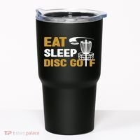 Eat Sleep Disc Golf Frolf Disc Golf Tee Tumbler thumb 0