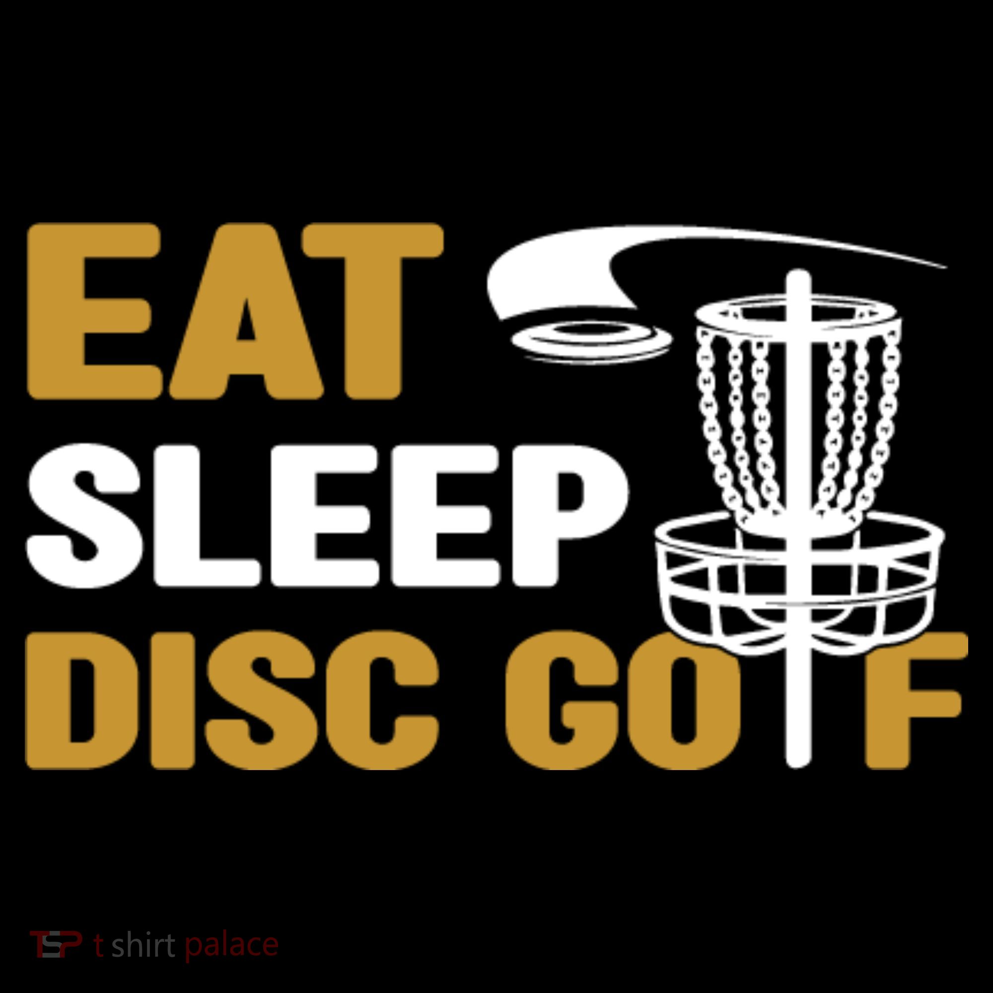 Eat Sleep Disc Golf Frolf Disc Golf Tee Mousepad