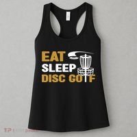 Eat Sleep Disc Golf Frolf Disc Golf Tee Women's Tank Top thumb 3