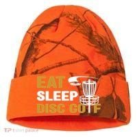 Eat Sleep Disc Golf Frolf Disc Golf Tee Kati Licensed 12" Camo Cuffed Beanie thumb 0