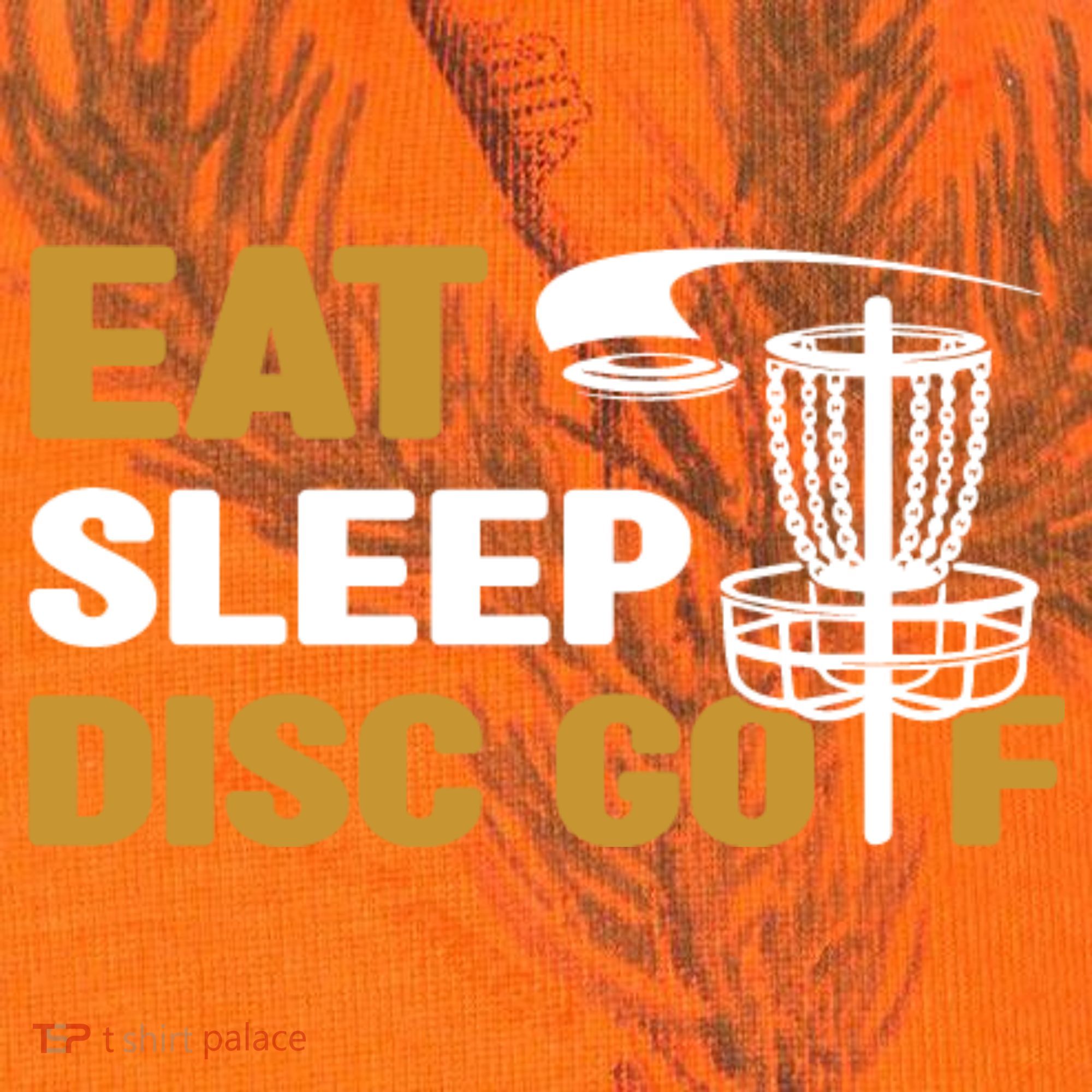 Eat Sleep Disc Golf Frolf Disc Golf Tee Kati Licensed 12" Camo Cuffed Beanie