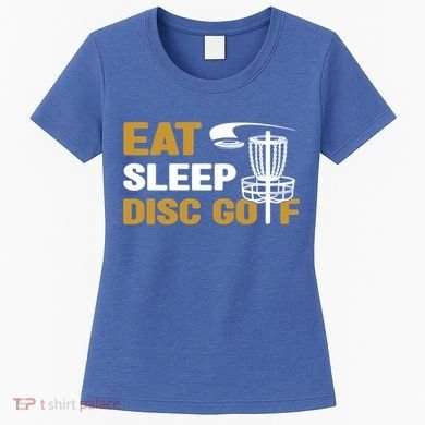 Eat Sleep Disc Golf Frolf Disc Golf Tee Women's T-Shirt