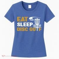 Eat Sleep Disc Golf Frolf Disc Golf Tee Women's T-Shirt thumb 0
