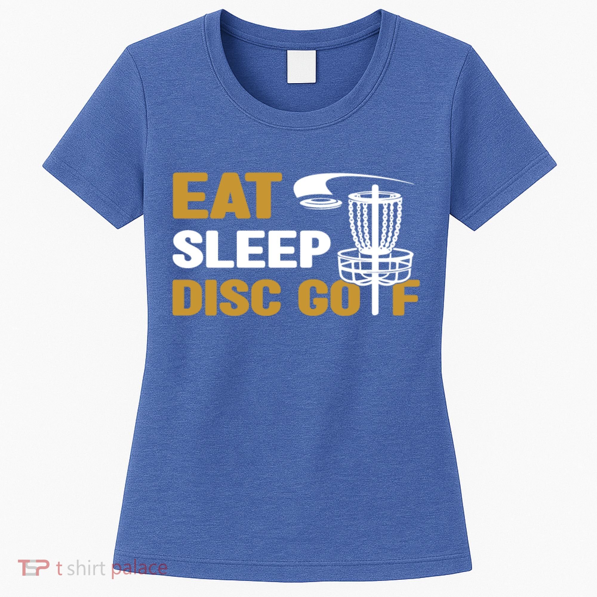 Eat Sleep Disc Golf Frolf Disc Golf Tee Women's T-Shirt